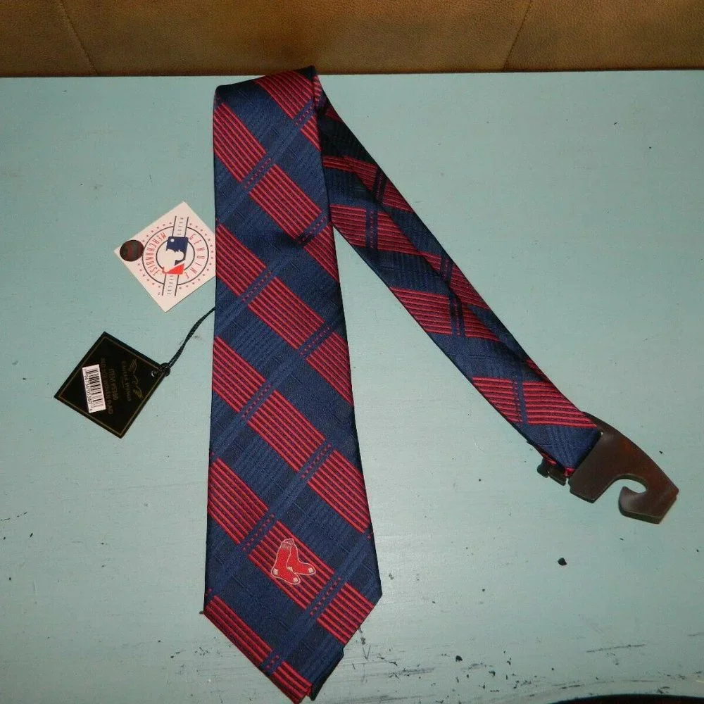 Eagles Wings Boston Red Sox MLB Necktie (K-15)